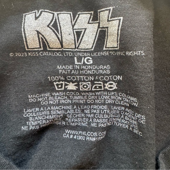 Kiss Sleeveless Concert Tee -Unisex - Picture 4 of 6